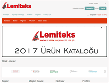 Tablet Screenshot of lemiteks.com